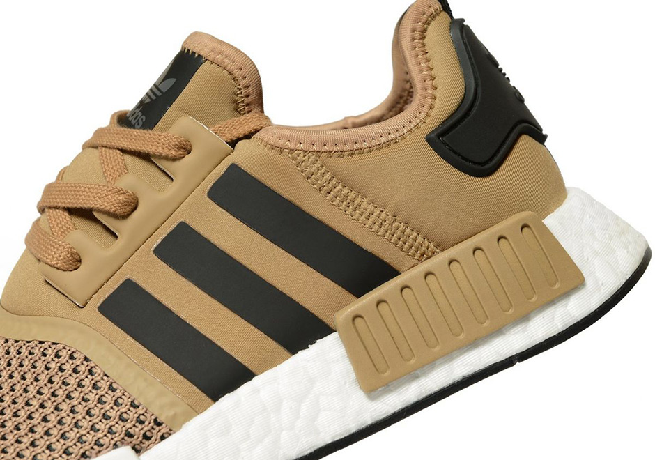 Adidas Nmd R1 Gold Black 1