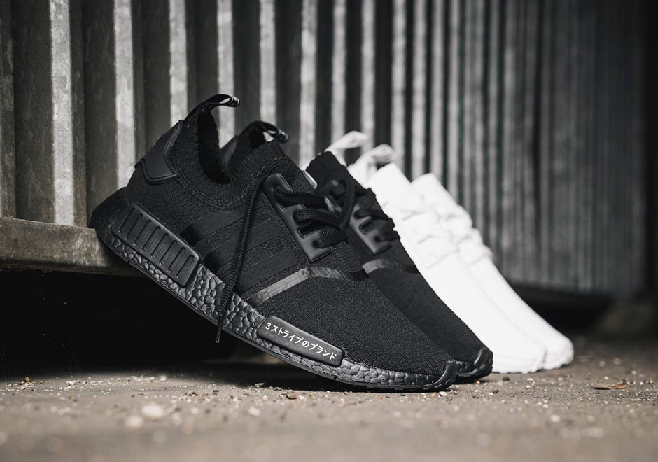 adidas NMD R1 Primeknit “Triple Black” and “Triple White” Release This Friday