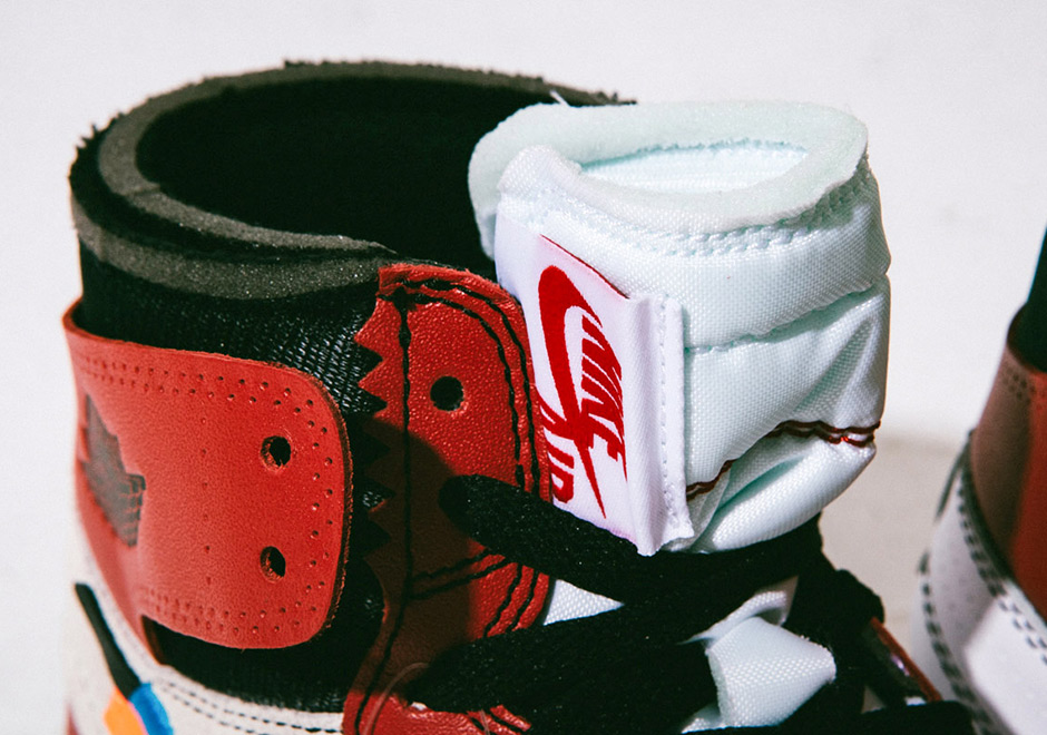 Air Jordan 1 Off White Detailed Photos Shoe Box Laces 11