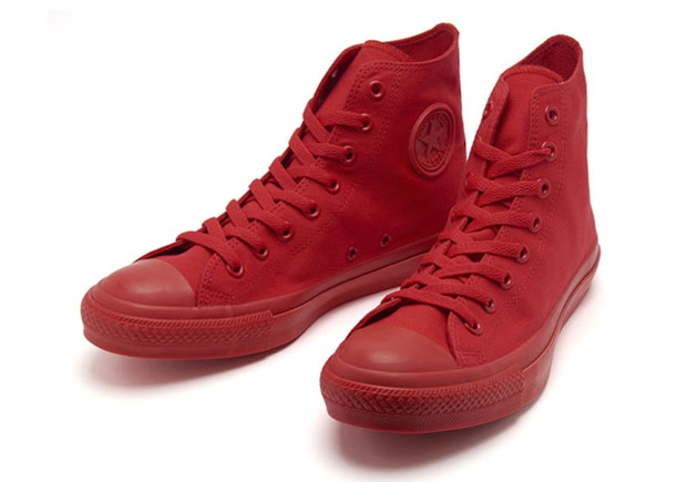 Converse Chuck Taylor Mono Colors Red Blue 2