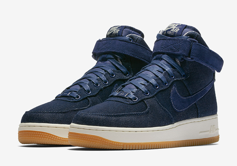 Nike Air Force 1 High Denim Gum Coming Soon 02