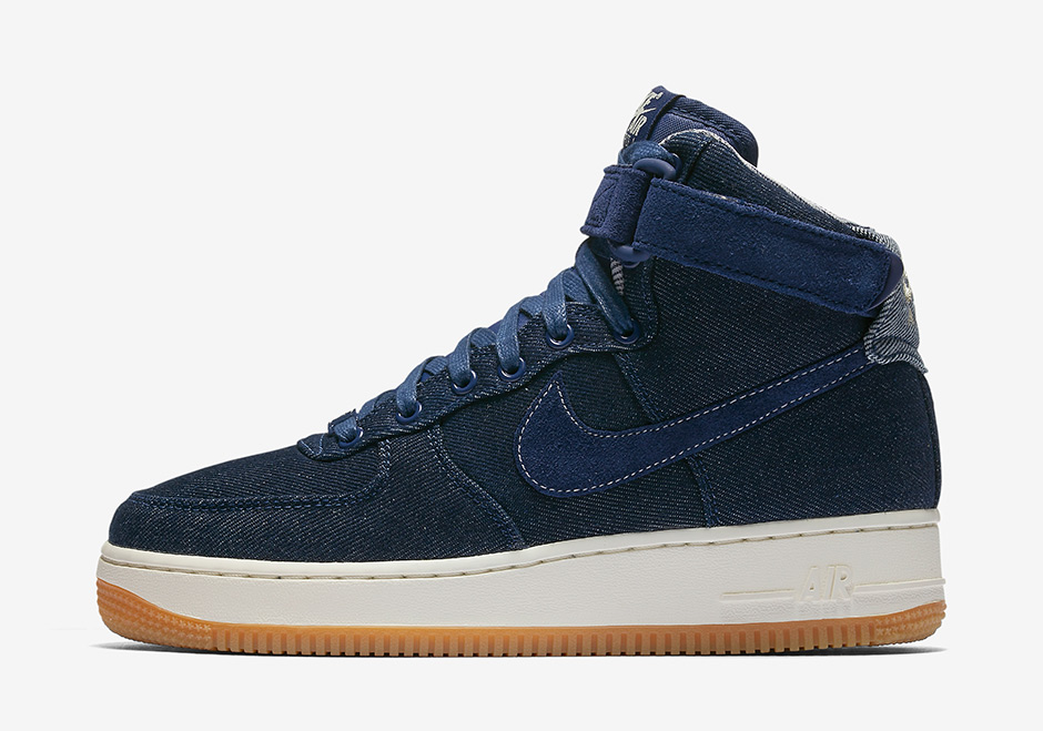 Nike Air Force 1 High Denim Gum Coming Soon 03