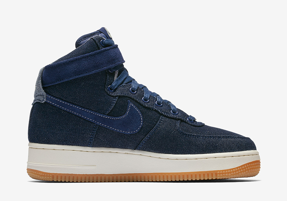Nike Air Force 1 High Denim Gum Coming Soon 04
