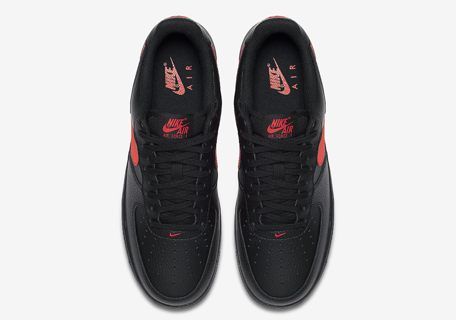 Nike Air Force 1 Low Black Leather Pack 04