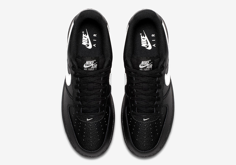Nike Air Force 1 Low Black Leather Pack 11
