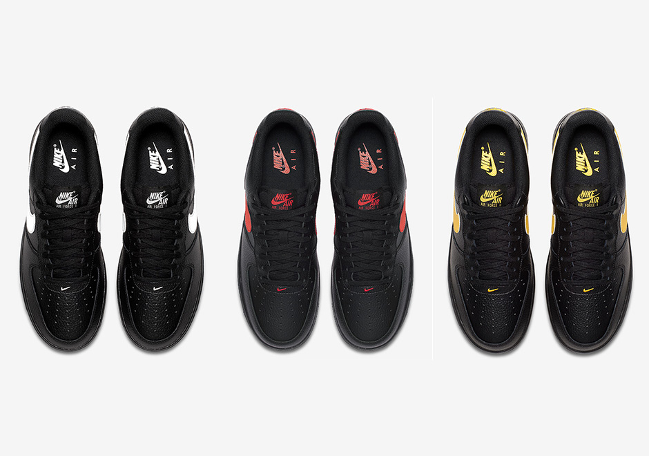 Nike Air Force 1 Low "Black Leather" Pack