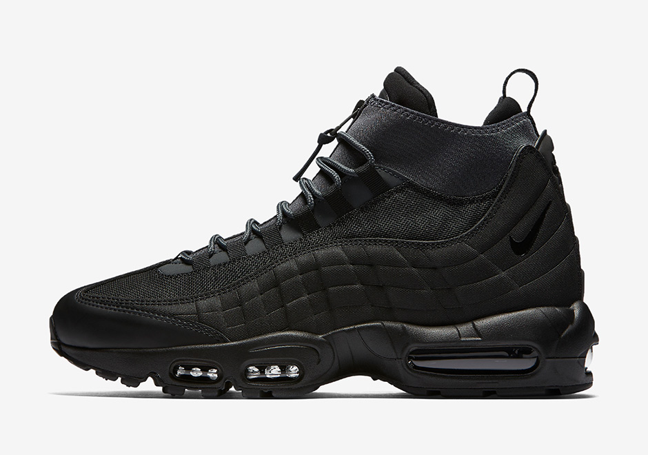Nike Air Max 95 Sneakerboot Triple Black 806809 001 02