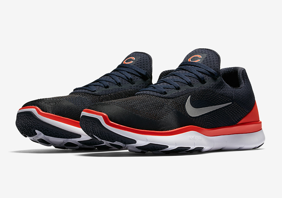 Nike Free Trainer V7 Nfl Chicago Bears 1