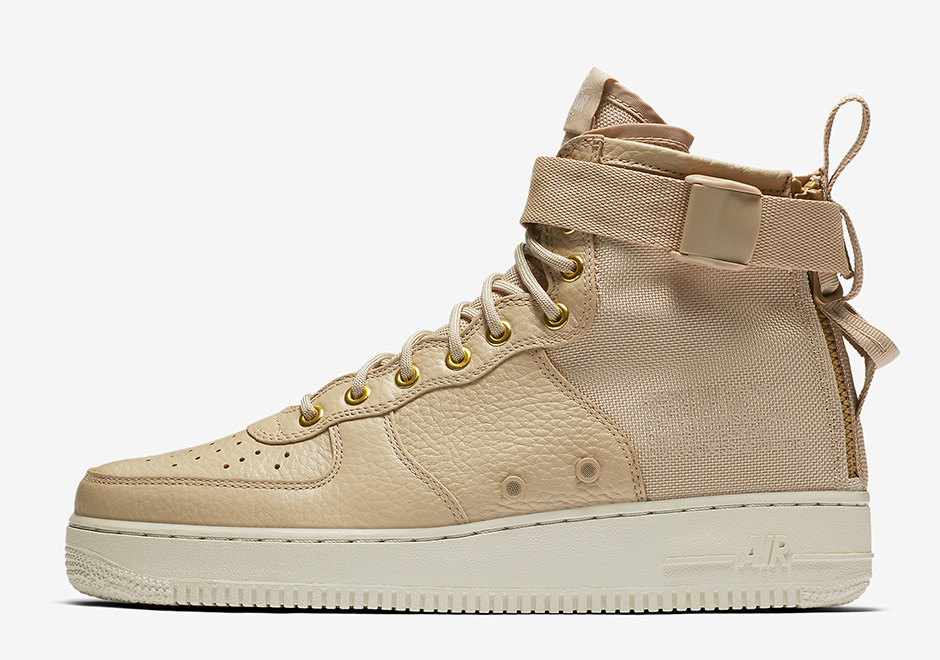 Nike Sf Af1 Mid Mushroom Official Images 917753 200 02