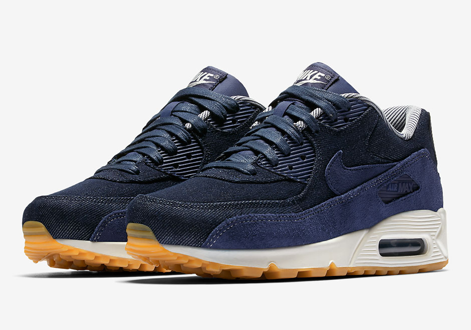 Nike Air Max 90 Premium In Suede And Denim Coming Soon