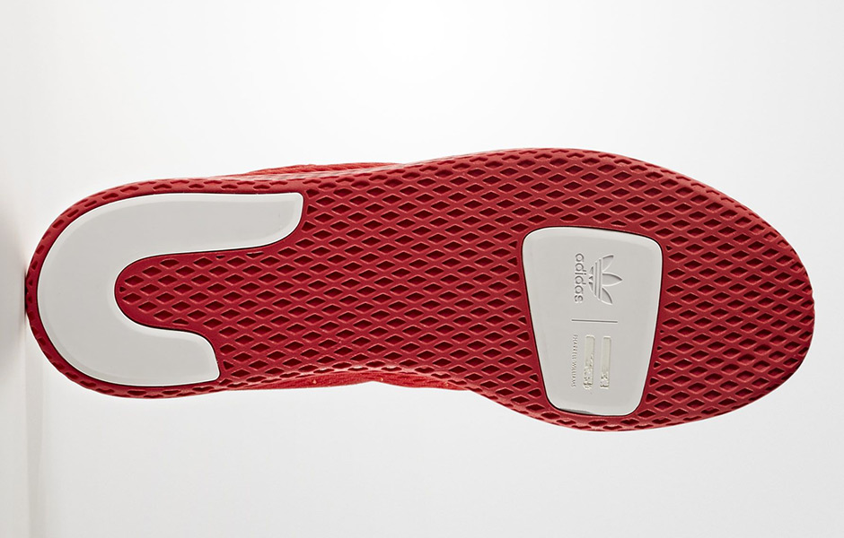 Pharrell Adidas Tennis Hu Solids Pack Scarlet By8720 4