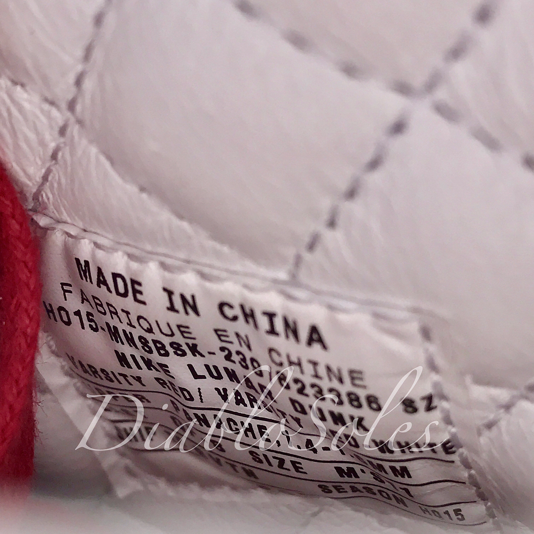 Supreme Nike Sb Dunk High Red Leather Sample 06