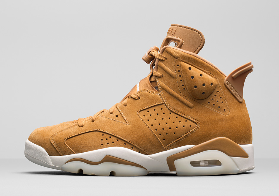 384664 705air Jordan 6 Golden Harvest Elemental Gold Wheat 1