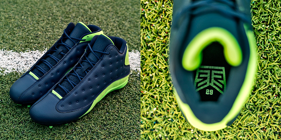 Air Jordan 13 Cleats Earl Thomas