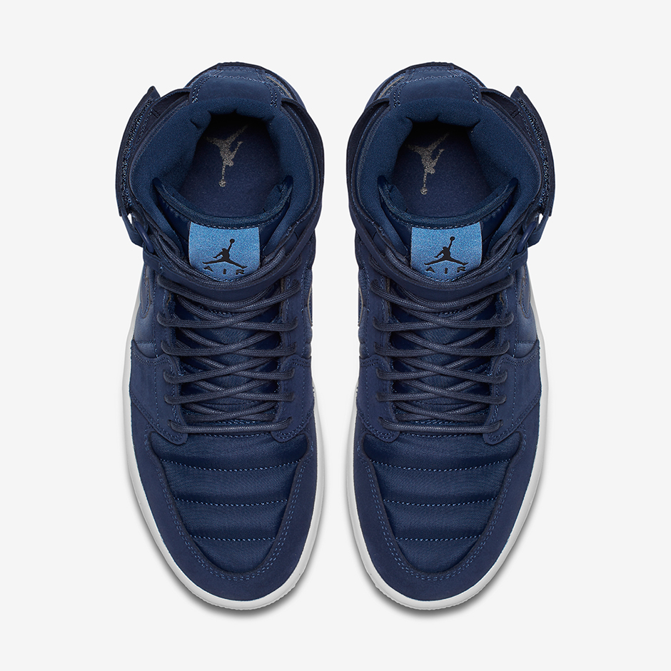 Air Jordan 1strap Midnight Navy 342132 400 4