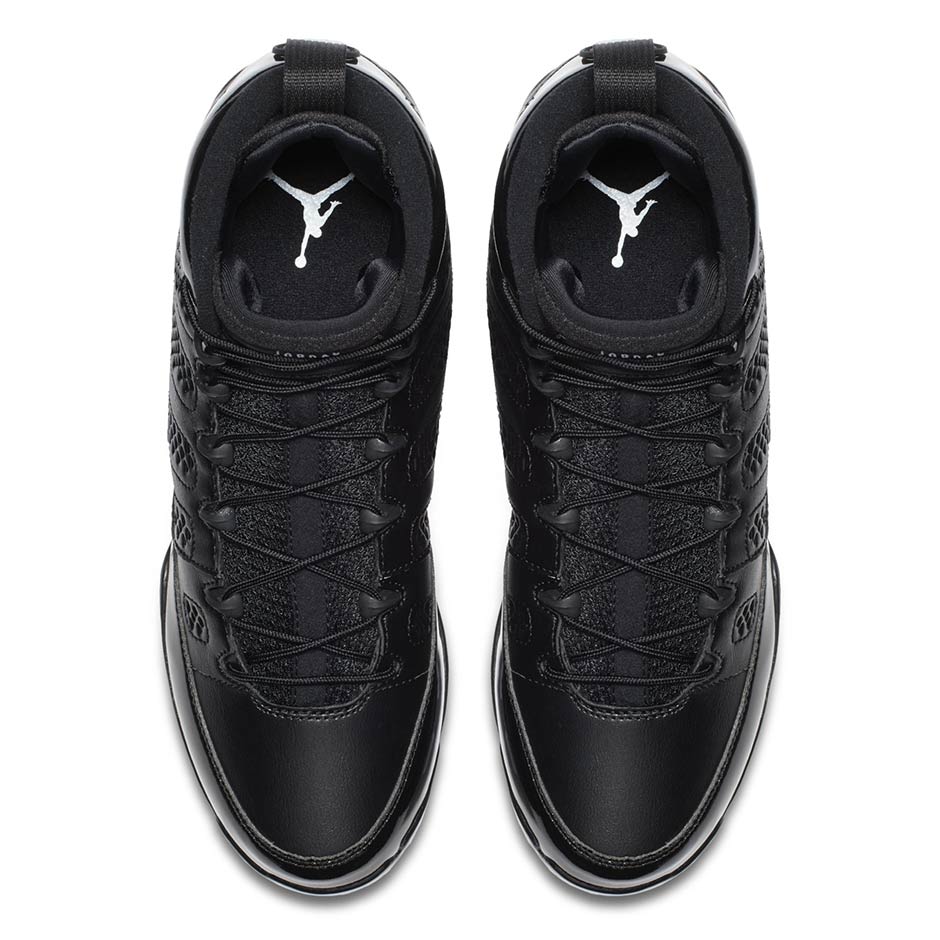 Jordan 9 Mcs Cleat Black 2