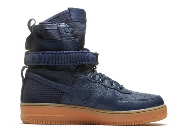 Nike Sf Af1 Navy Gum 864024 400 3