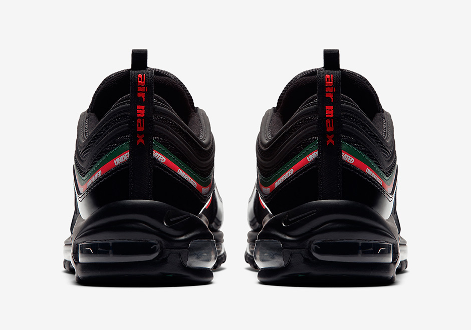 Undefeated Nike Air Max 97 Black Official Images Aj1986 001 05