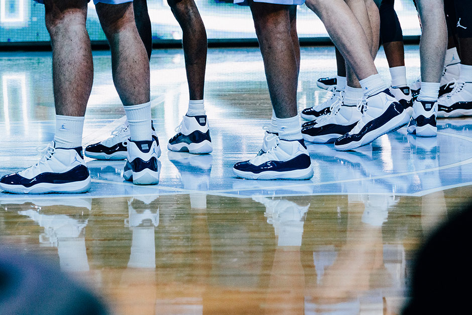 Air Jordan 11 Win Like 82 Unc Scrimmage Debut 5