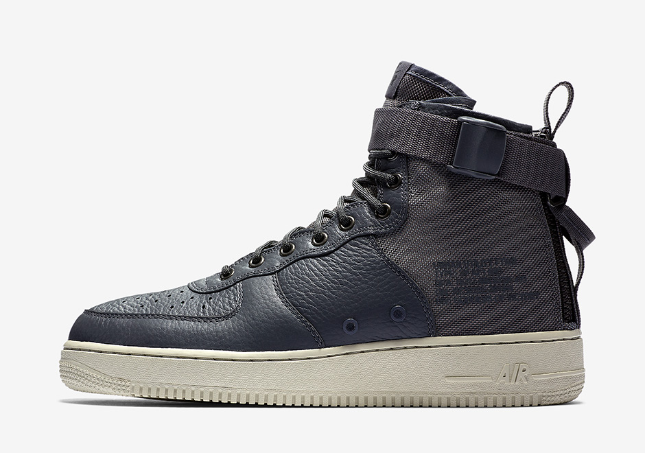 Nike Af Af1 Mid917753 004 Dark Grey 1