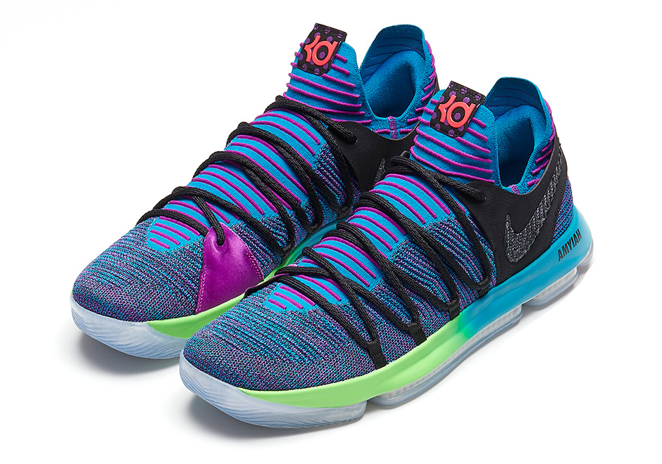 Kevin Durant Receives Special Pair Of Nike KD 10 Doernbecher Designed By Amyiah Robinson