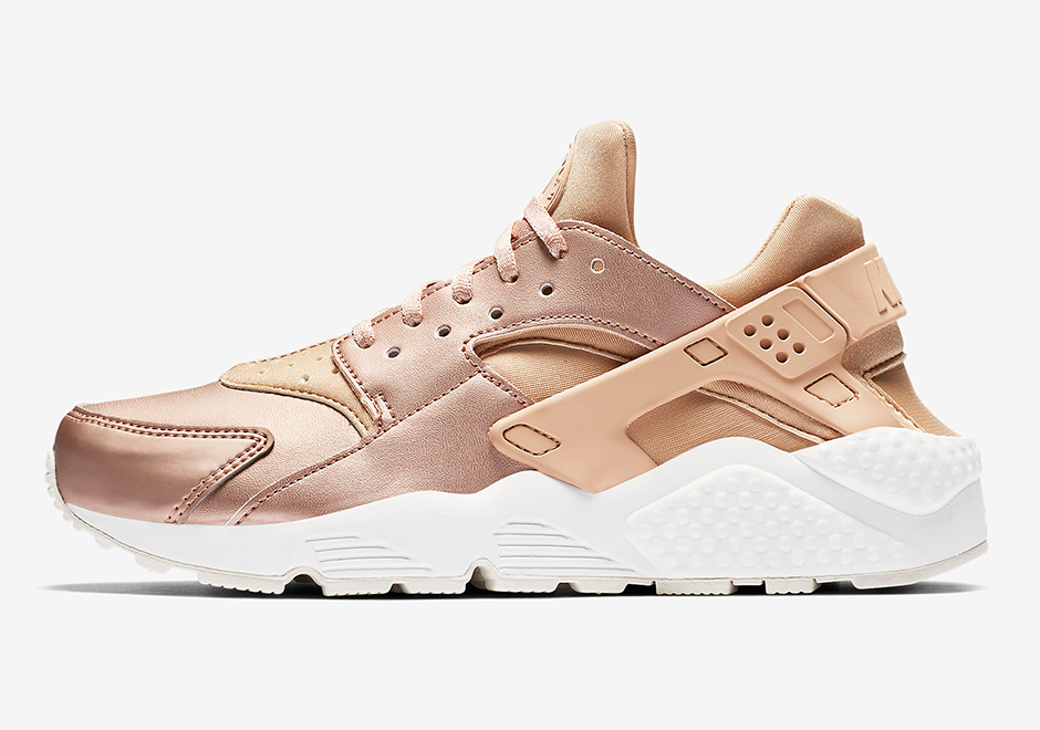 Nike Wmns Air Huarache Premium Txt Elm Metallic Bronze Aa0523 200 2