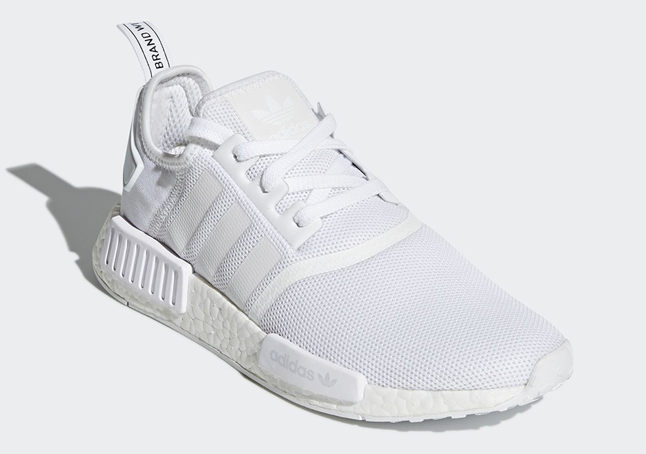 Adidas Nmd R1 White Black Cq2411 2
