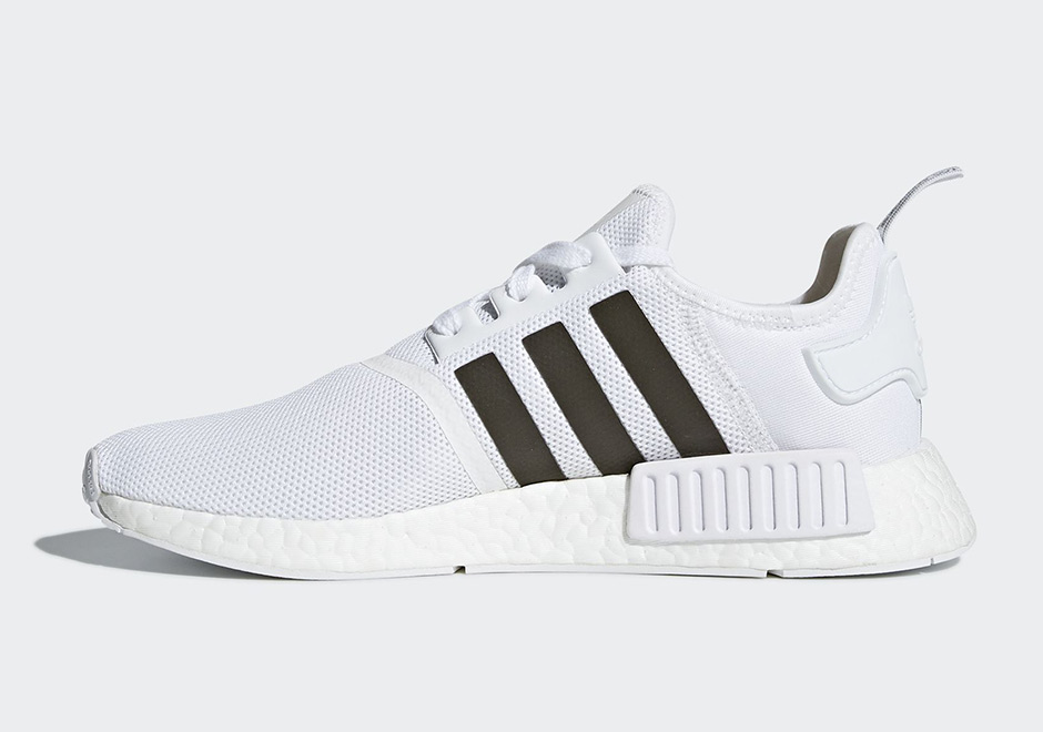 Adidas Nmd R1 White Black Cq2411 4