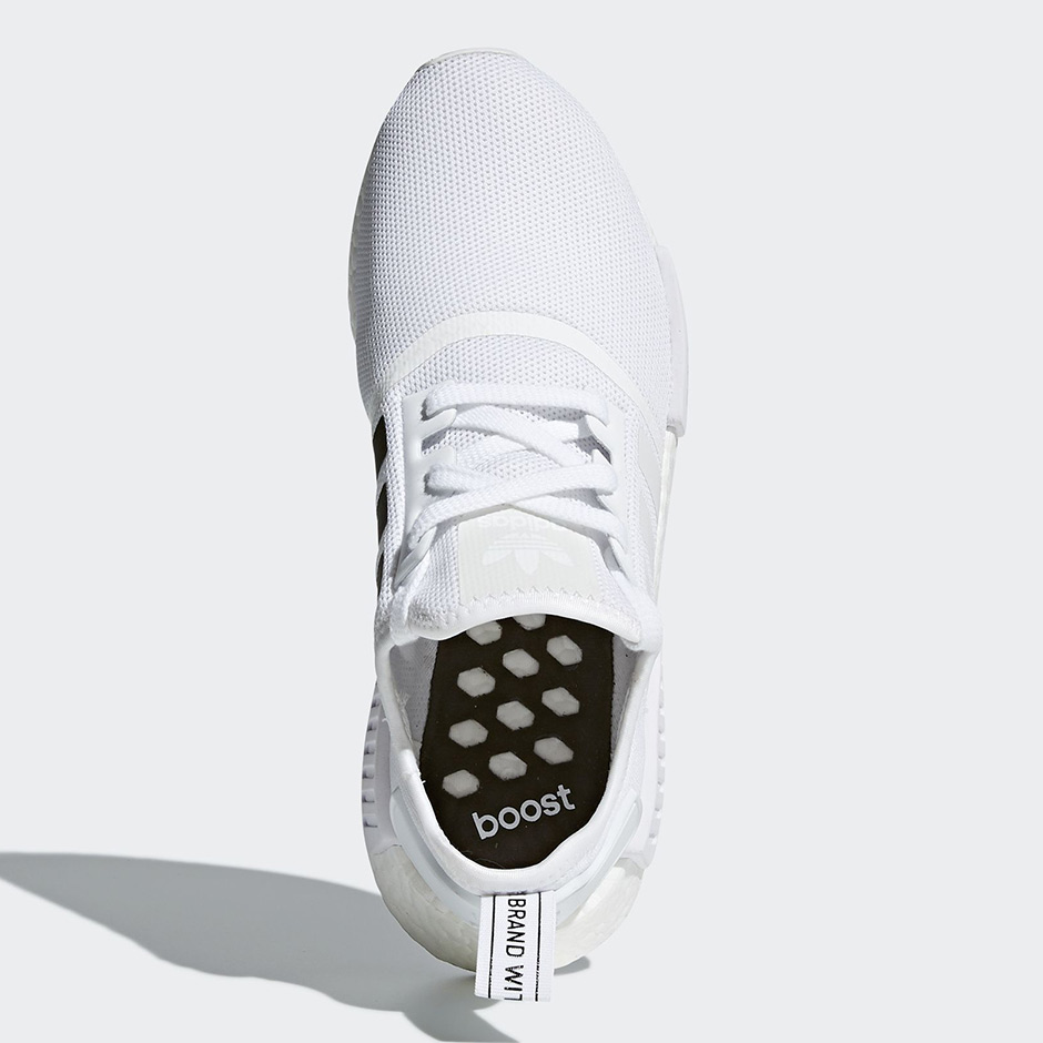 Adidas Nmd R1 White Black Cq2411 7