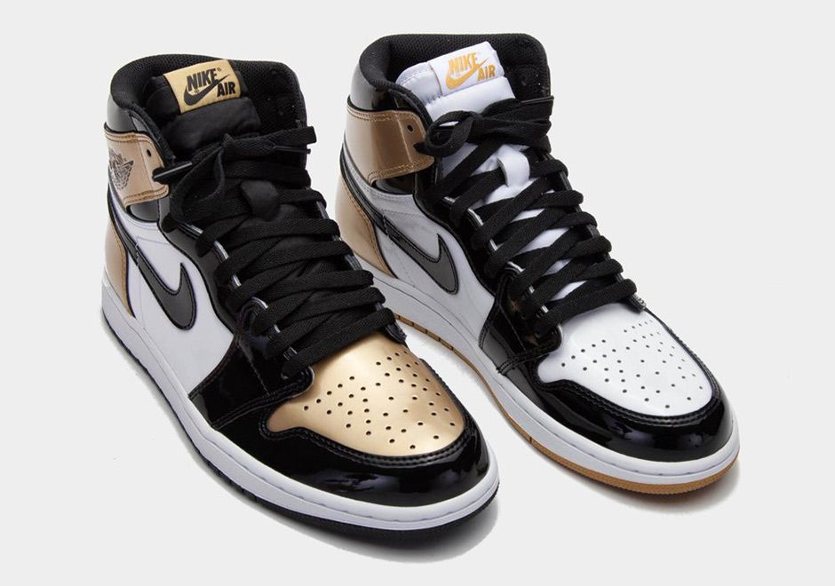 Jordan 1 Black Gold Top 3 Shoes 1