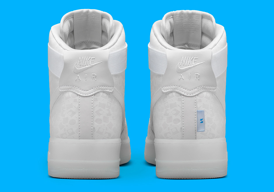 Stash Nike Air Force 1 High White Complex Con 2