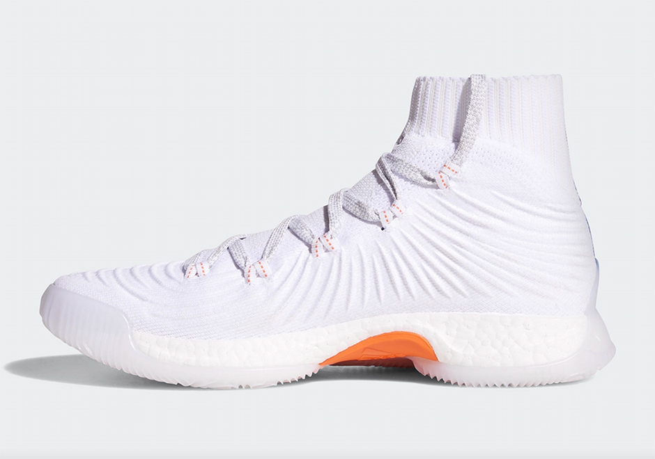 Adidas Crazy Explosive 17 Kristaps Porzingis Home White 3