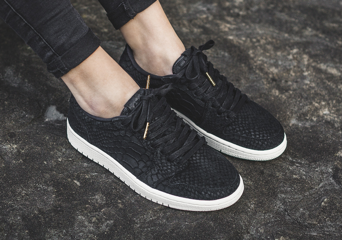 Air Jordan 1 Low “Black Python” Releases On January 1st