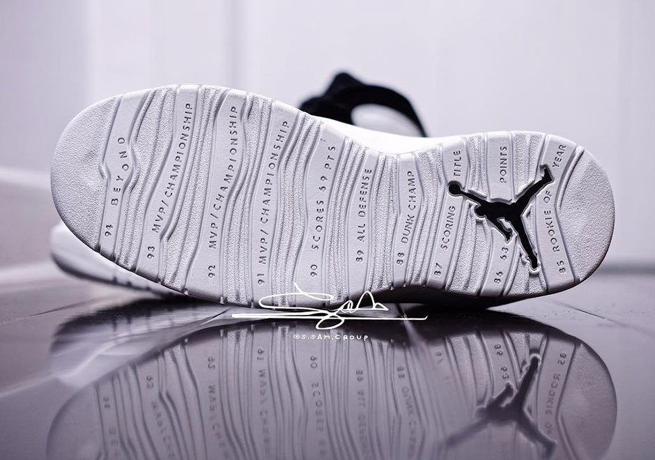 Air Jordan 10 Retro Im Back White Black 8