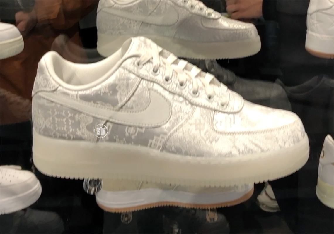 CLOT And Nike To Bring Back Air Force 1 1WORLD In White