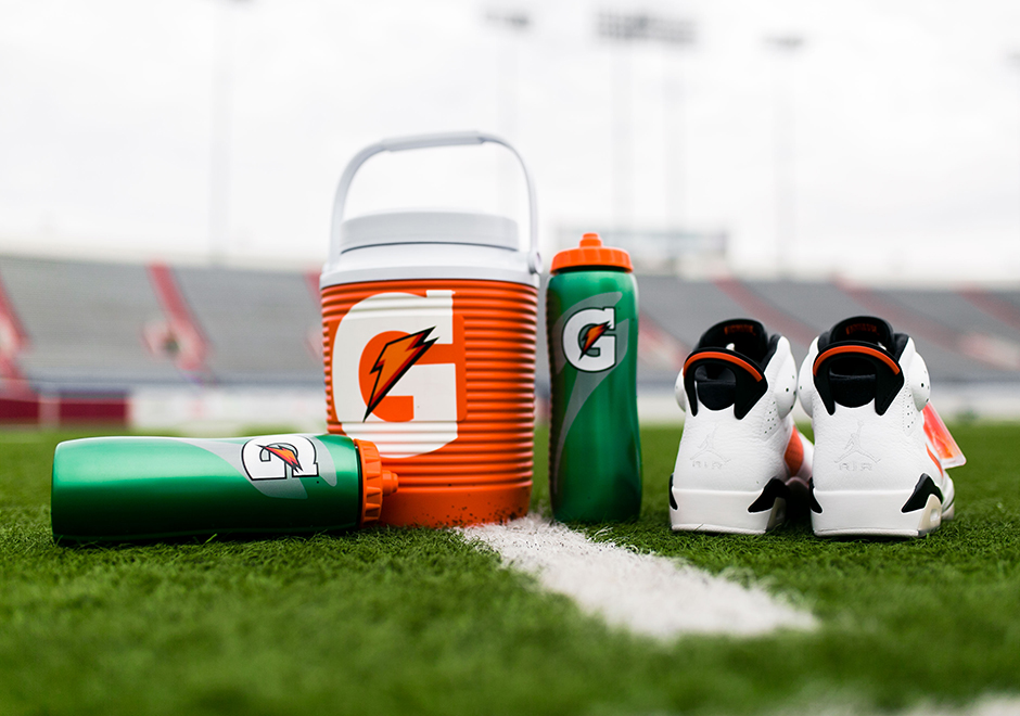 Jordan 6 Gatorade Detailed Photos 3