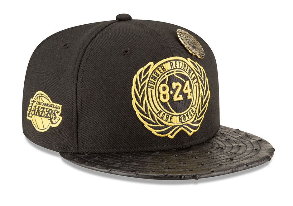 New Era To Release A $5,824.08 Fitted Hat To Honor Kobe Bryant's Jersey Retirement
