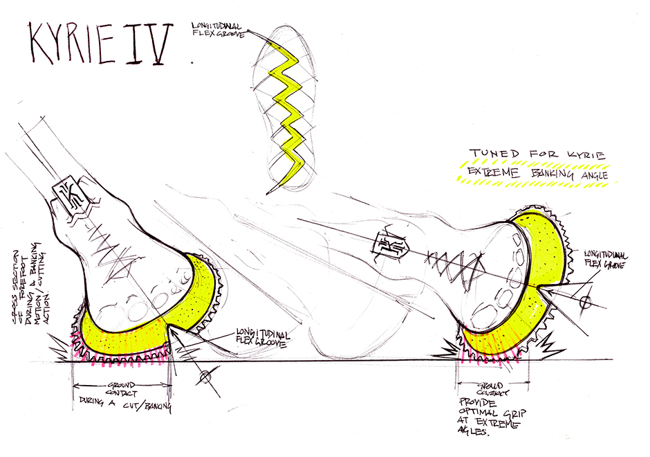 Nike Kyrie 4 Sketch Sole 2