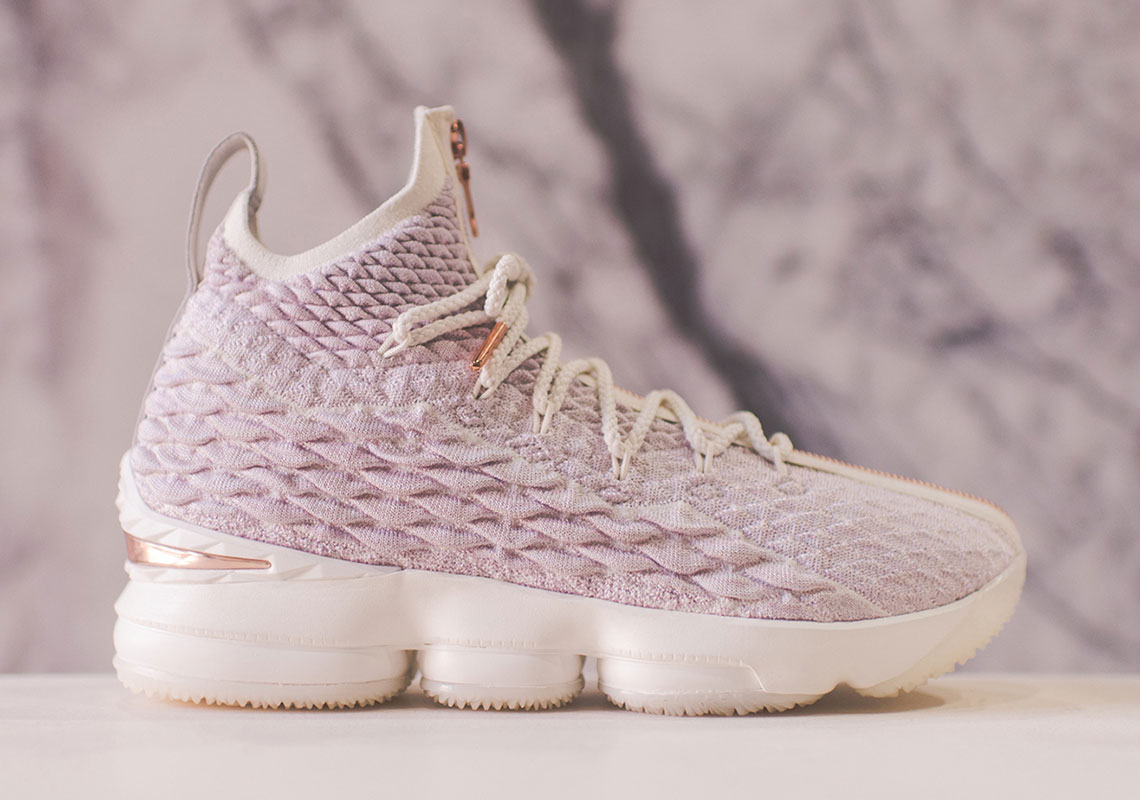 Nike Lebron 15 Rose Gold Release Date 1