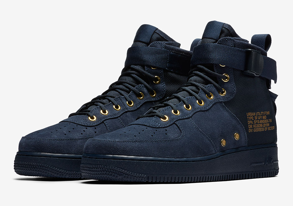 Nike SF-AF1 Mid “Obsidian Suede” Releasing Soon