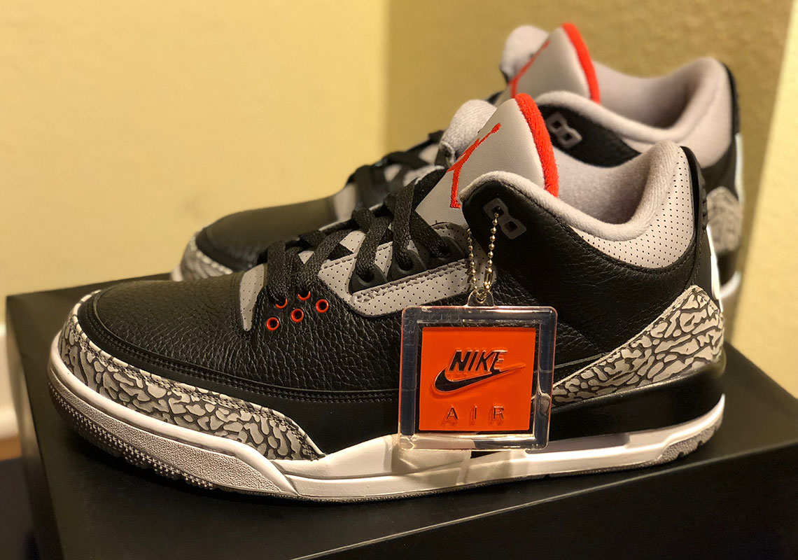 Jordan 3 Black Cement February 2018 Release Date 1