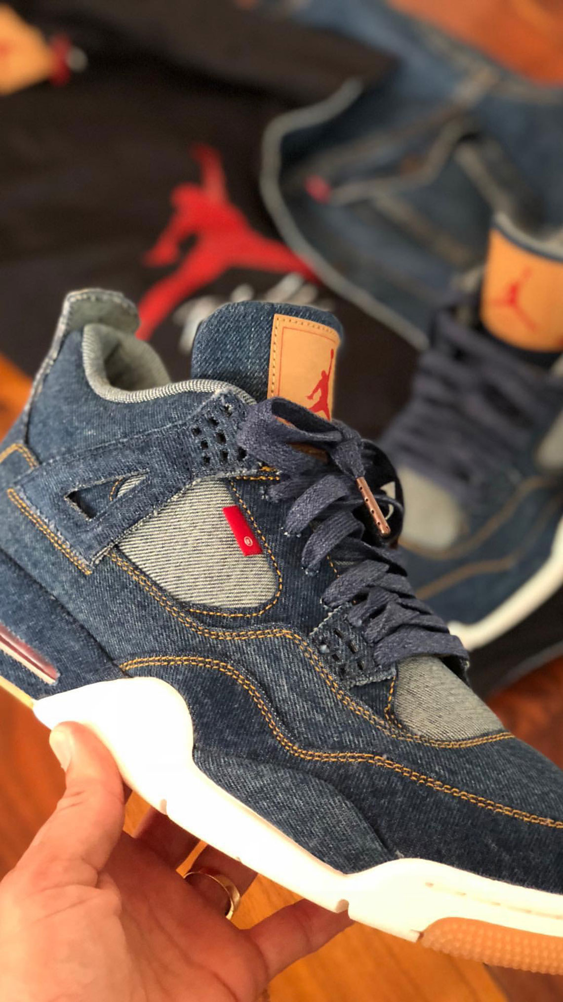 Jordan 4 Levis Pack