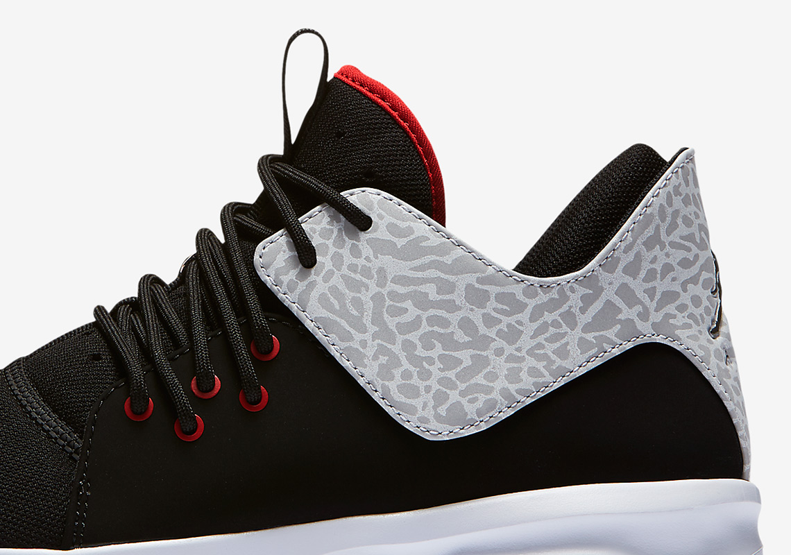 The "Black/Cement" Colorway Arrives In A Jordan Lifestyle Shoe