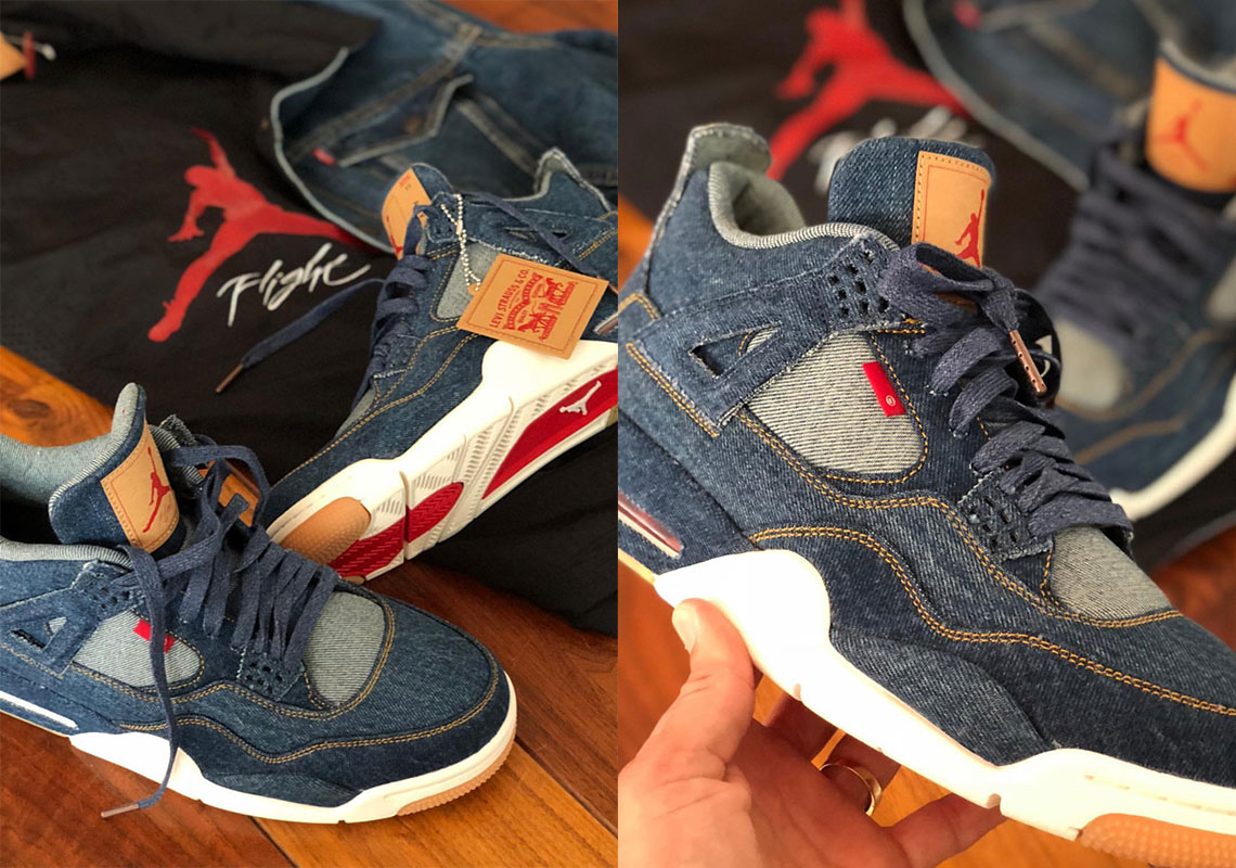Eric Koston Reveals The Levi’s x Air Jordan 4 With Reversible Denim/Nylon Jacket