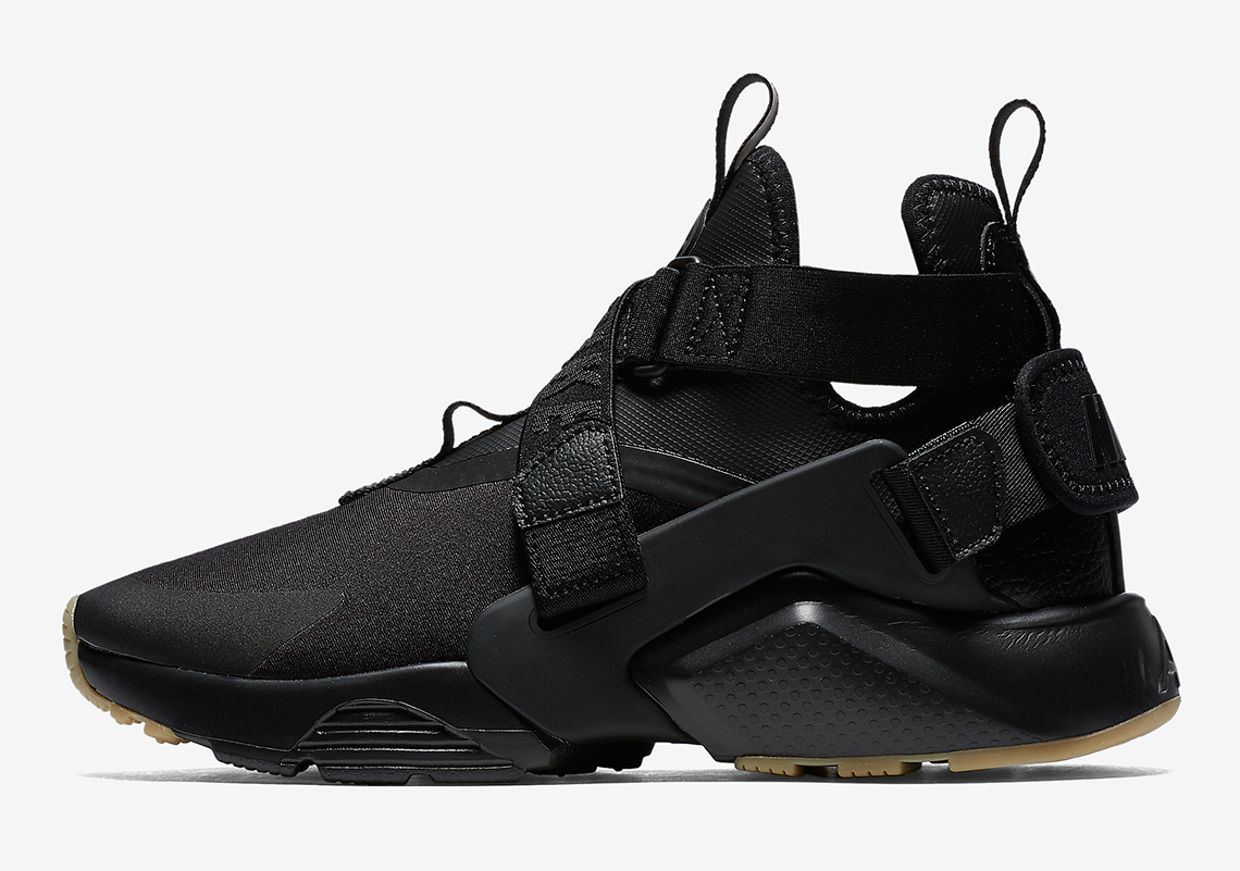 Nike Air Huarache Cty Black Gum Ah6787 003 Coming Soon 2