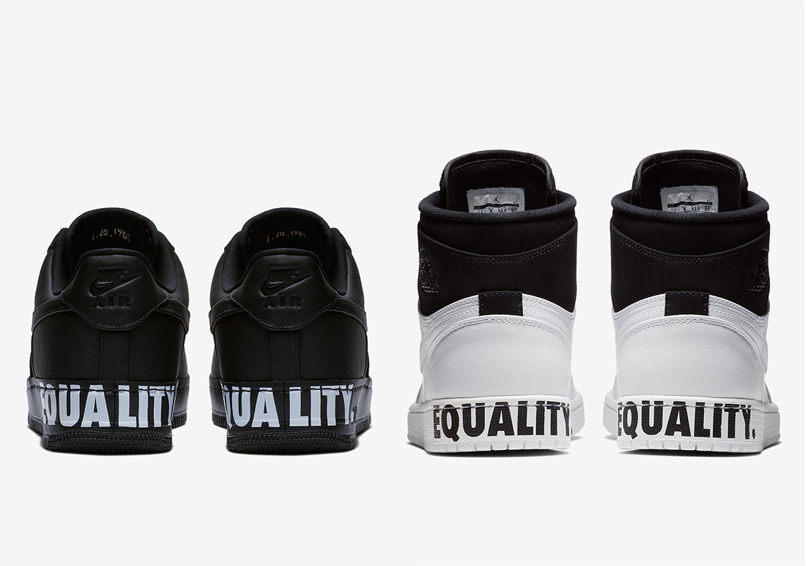 First look At The Air Jordan 1 "Equality" For Black History Month