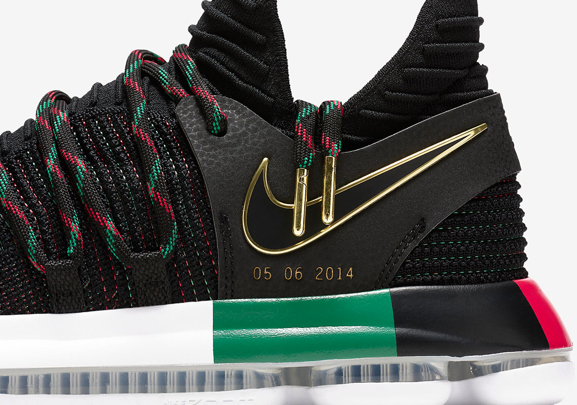 Nike KD 10 BHM Features “Kevin Durant Day” In Gold