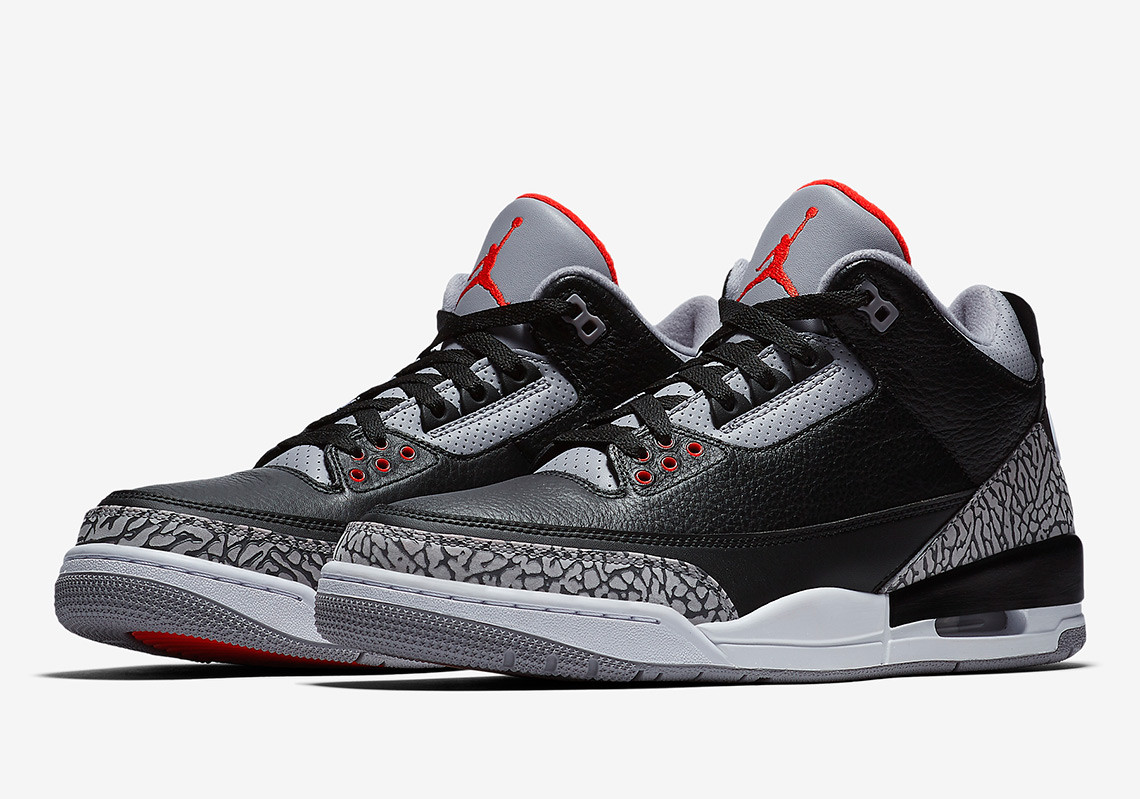 Where to Buy: Air Jordan 3 "Black/Cement"