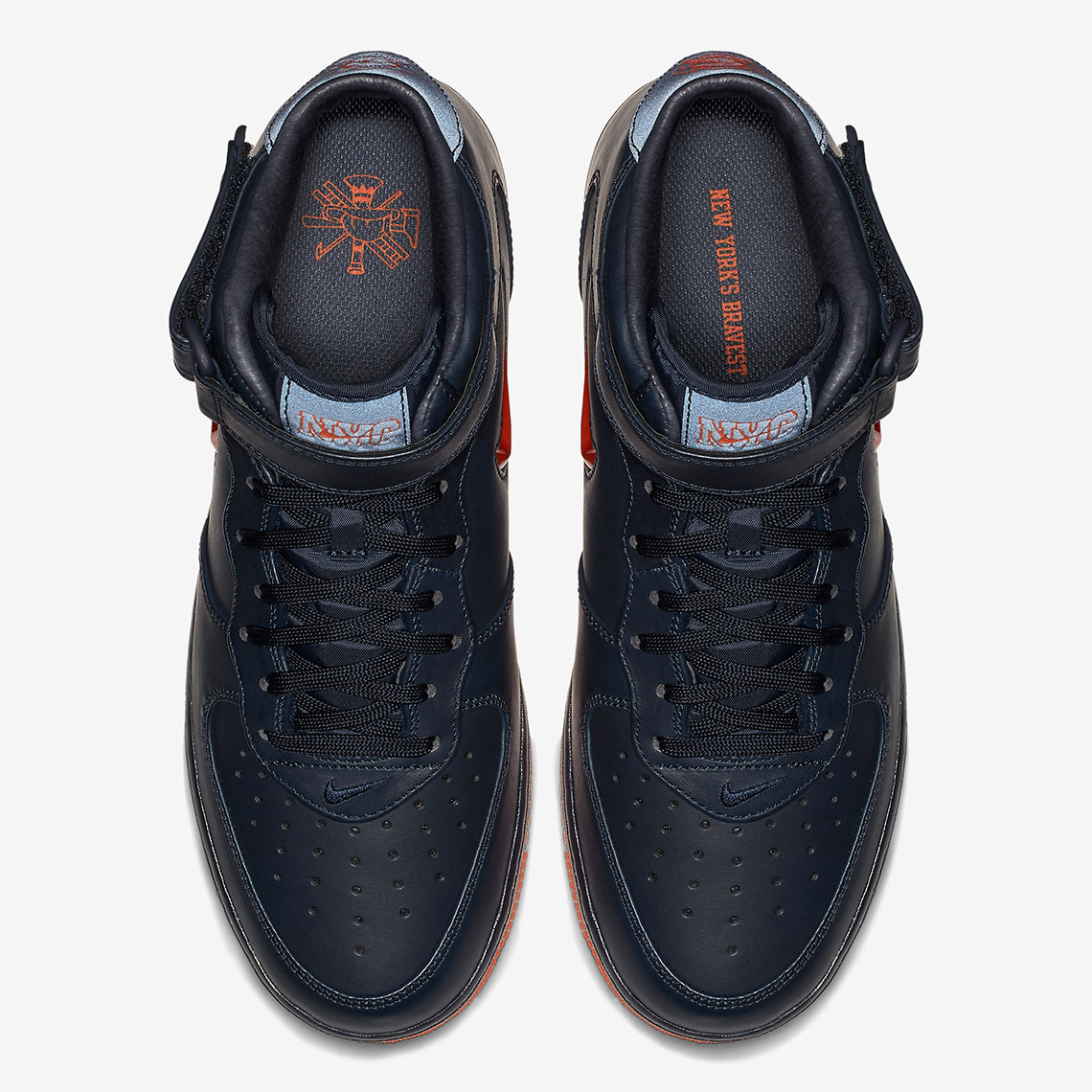 Nike Air Force 1 Mid Fdny Ao1639 400 2