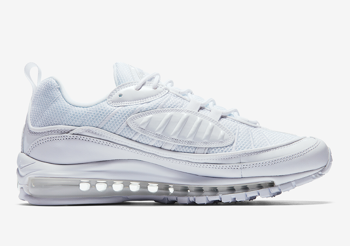 Nike Air Max 98 Triple White 640744 106 Release Info 4